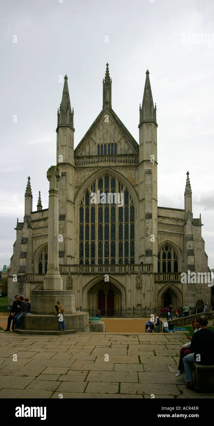 Winchester Cathedral, Hampshire Stock Photo