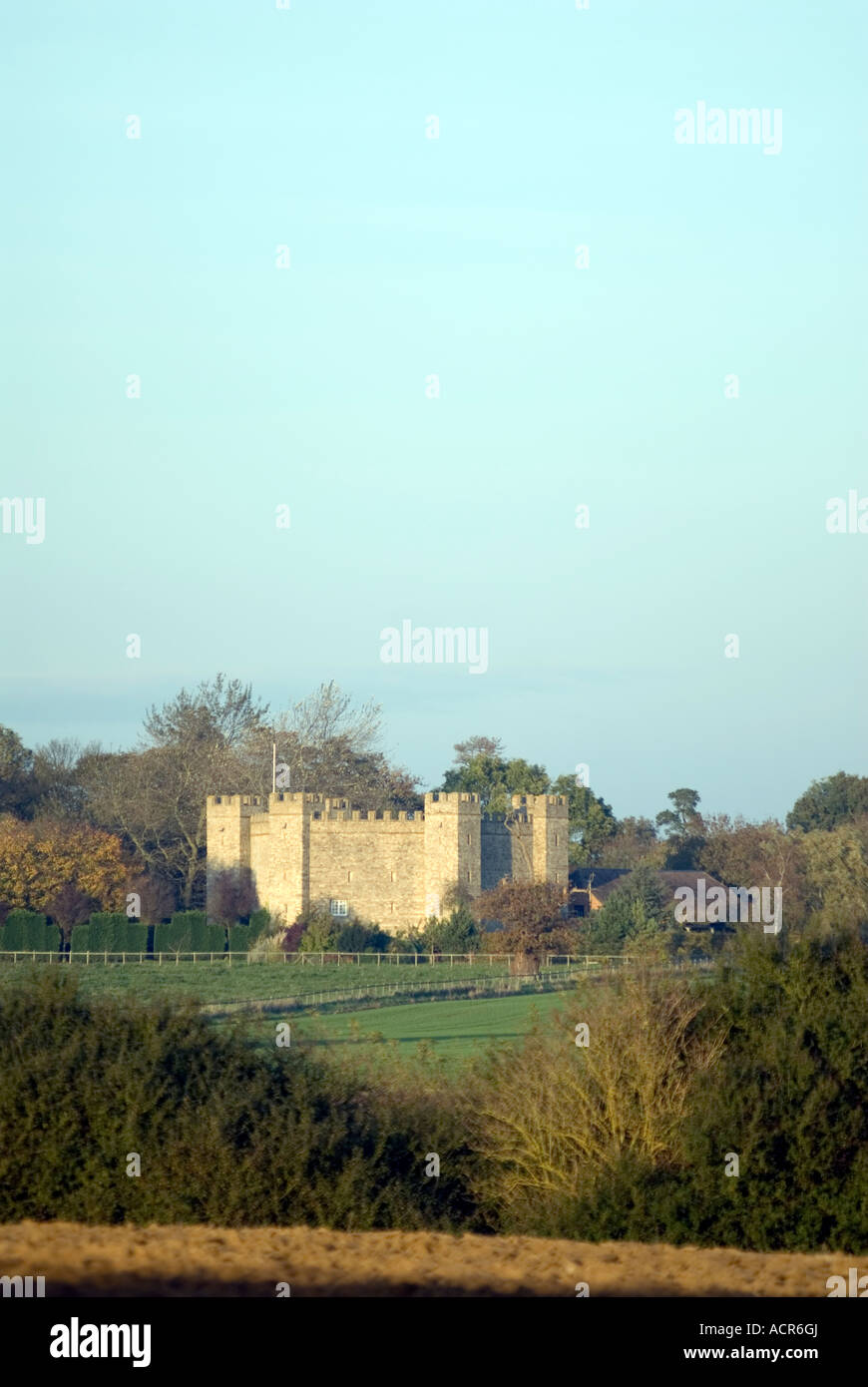 Stowe Castle Buckingham England near Stowe Public School Stock Photo