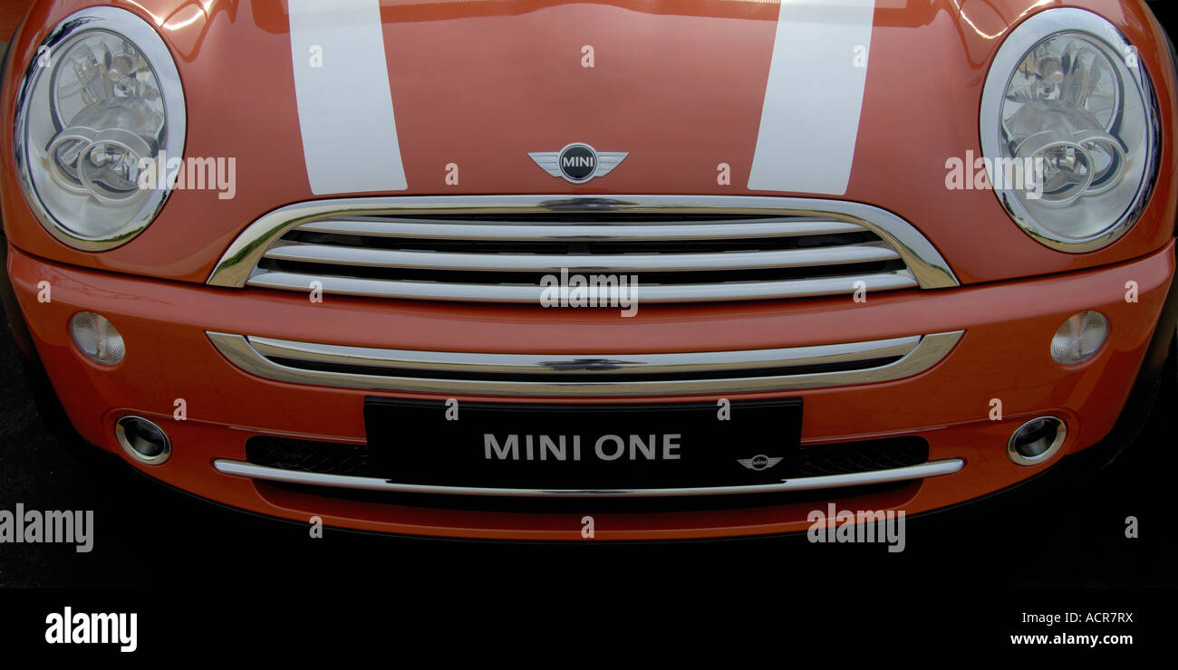 BMW new Mini one car Stock Photo