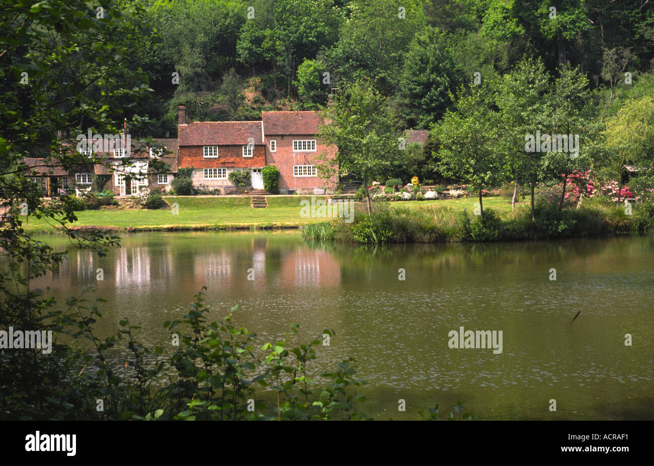 Balcombe Pond Nr Haywards Heath West Sussex England Stock Photo