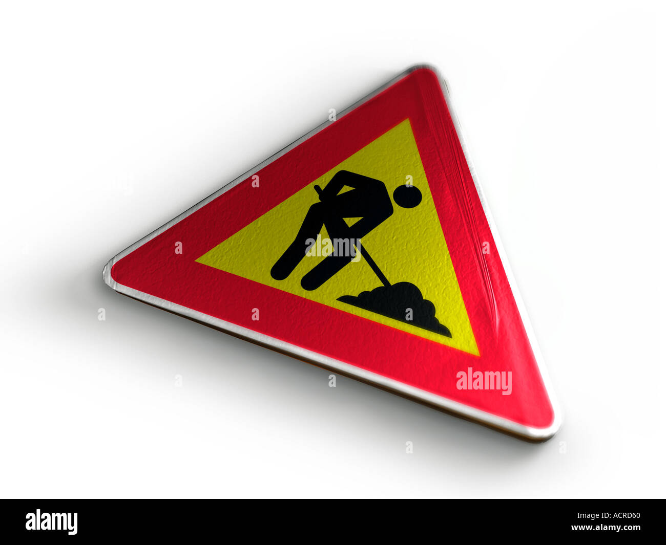Illustration of a traffic sign Stock Photo