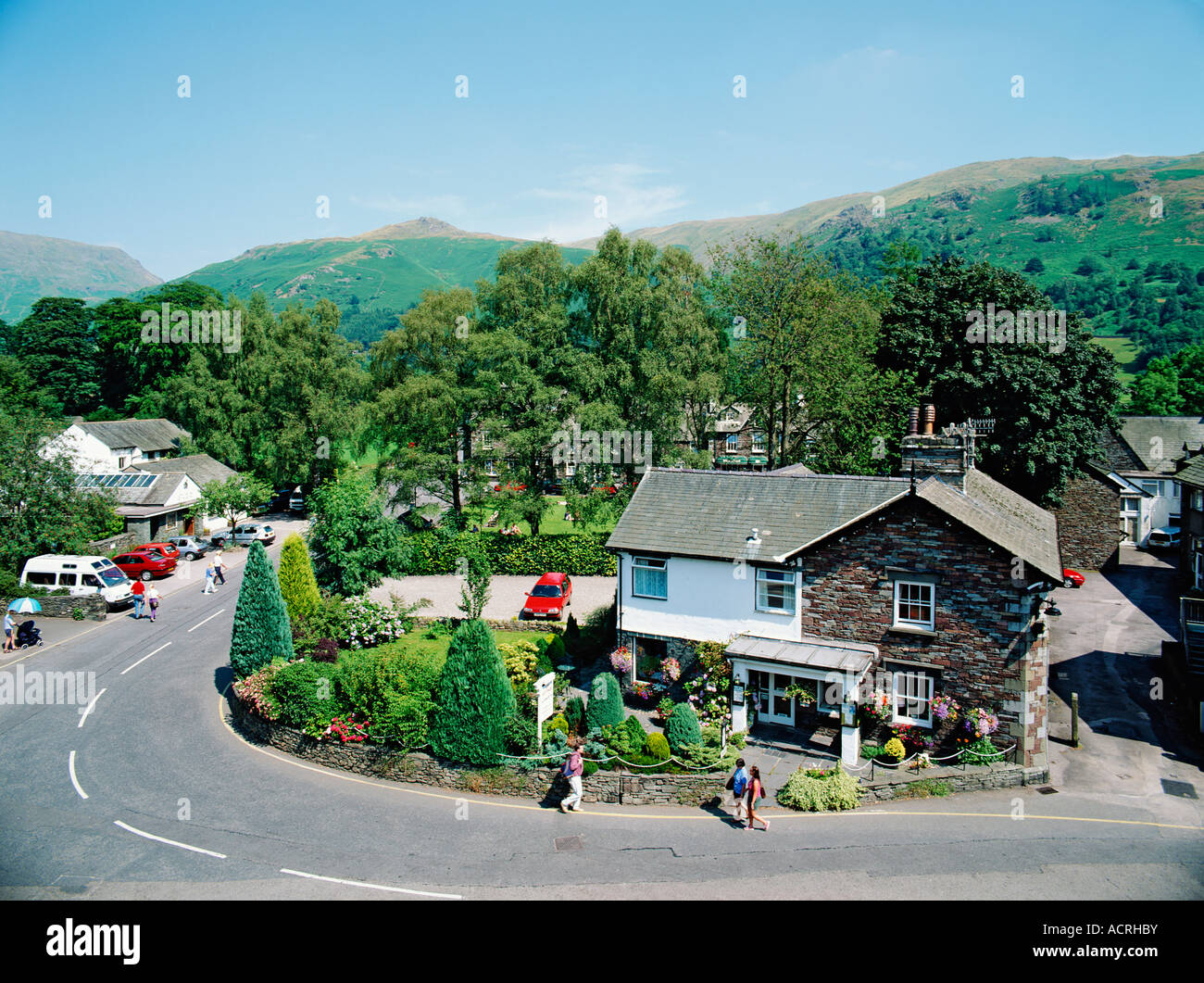 GB CUMBRIA LAKE DISTRICT NATIONAL PARK GRASMERE Stock Photo Alamy