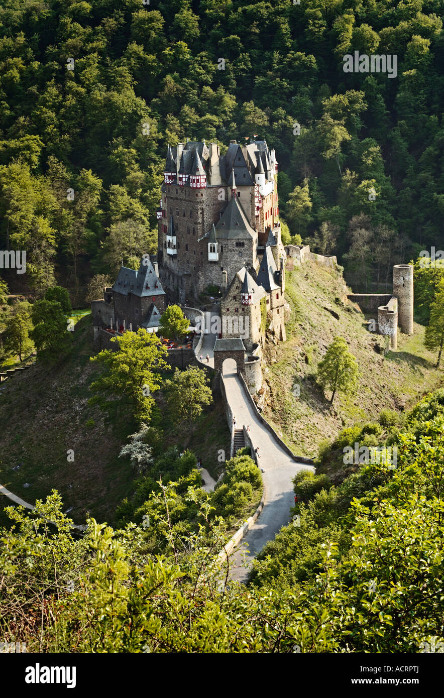 Burg Eltz castle Germany Europe Stock Photo