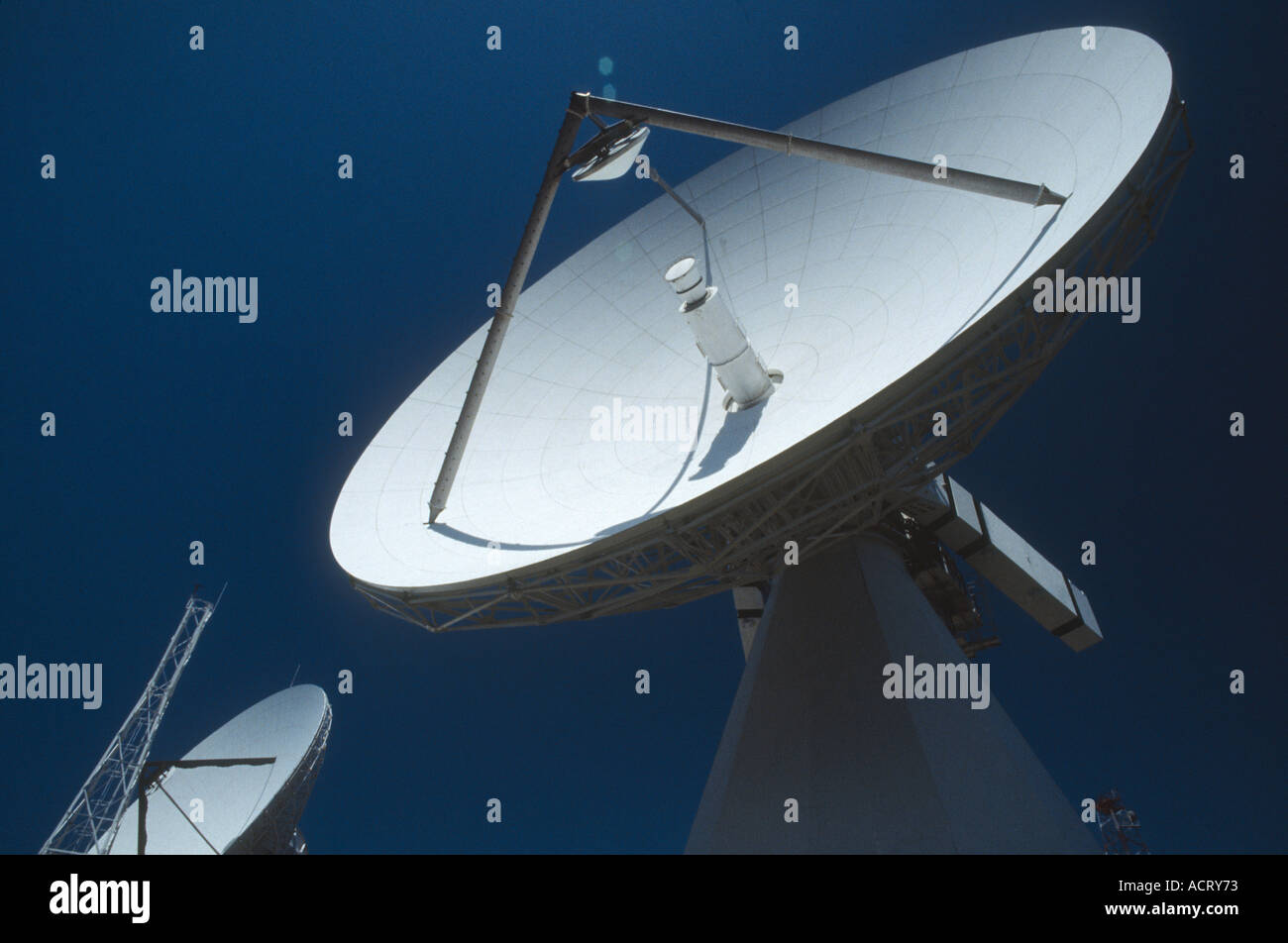 Satellite dish Stock Photo