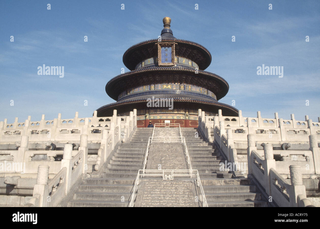 The Hall of Harvest Prayers, Qinian Dian, Beijing, China Stock Photo