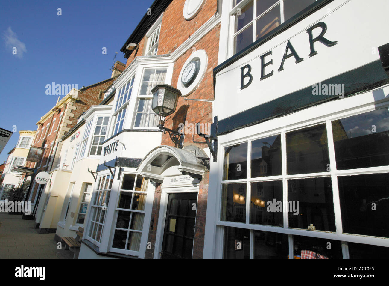 The Bear Shipston on Stour Stock Photo Alamy