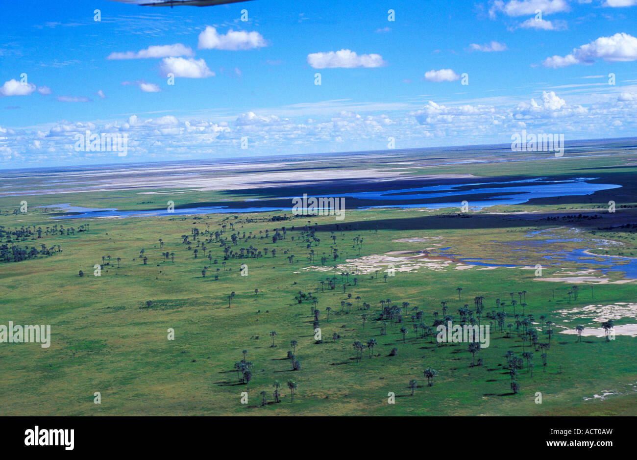 Makgadikgadi Pans Botswana Water