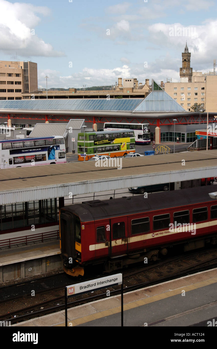 Bradford Exchange Station complex Stock Photo