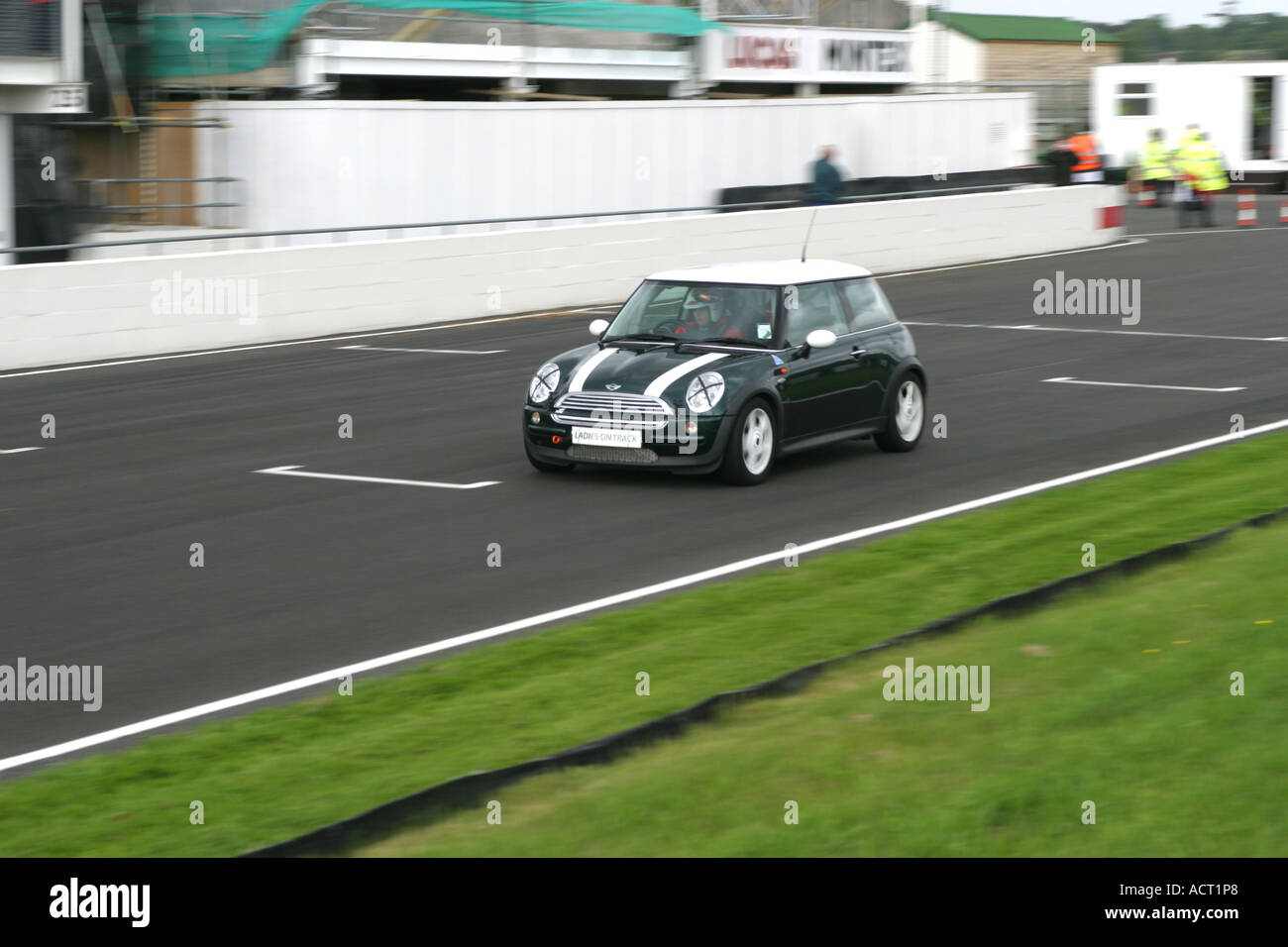 A BMW Mini Goodwood Racing Circuit West Sussex UK Stock Photo