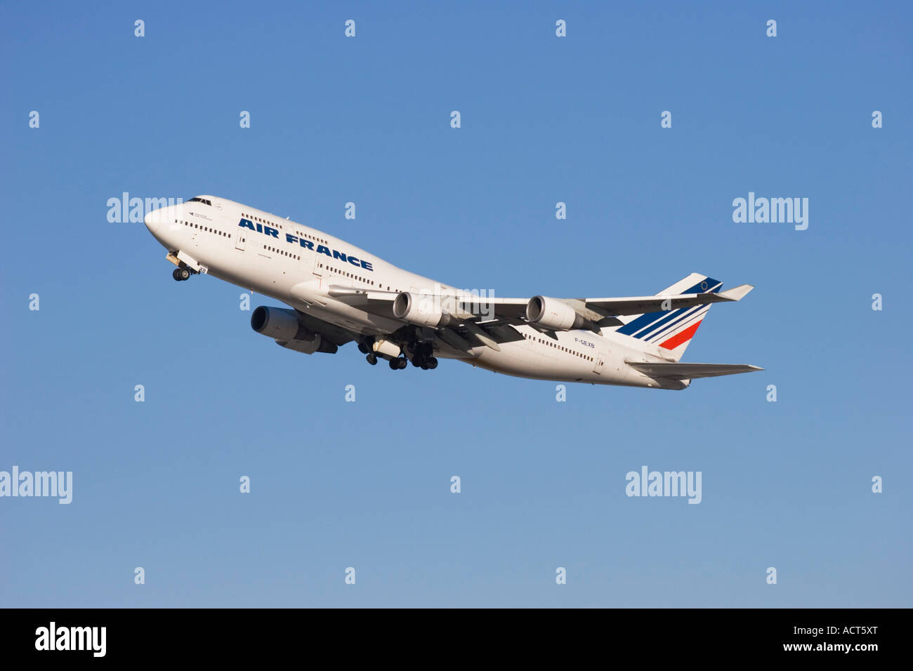 AIr France Boeing 747 Jumbo jet Stock Photo - Alamy
