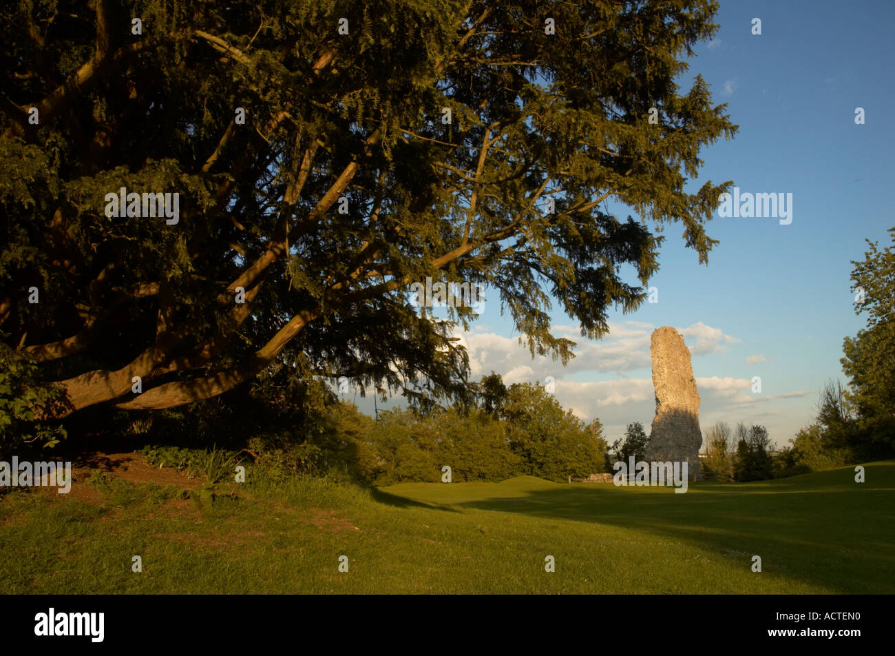 Steyning norman castle hi-res stock photography and images - Alamy