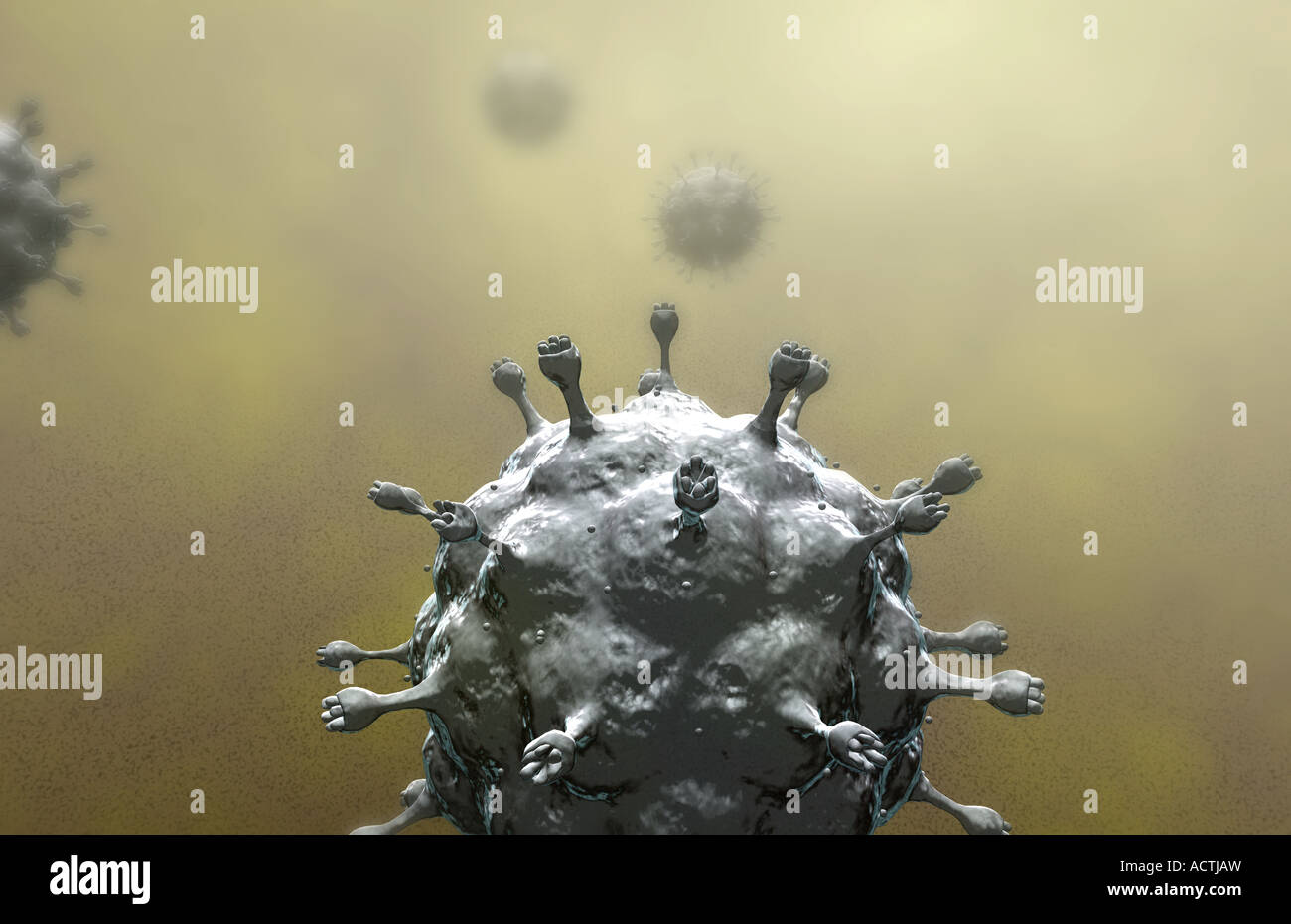Hiv cells hi-res stock photography and images - Alamy