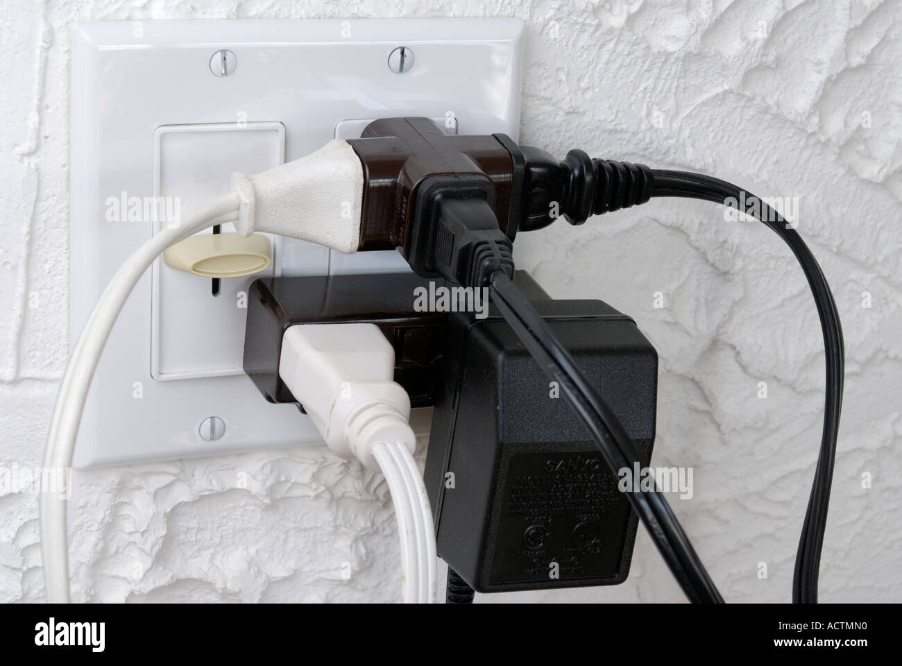 Overloaded Electrical outlet and light switch with no room for more
