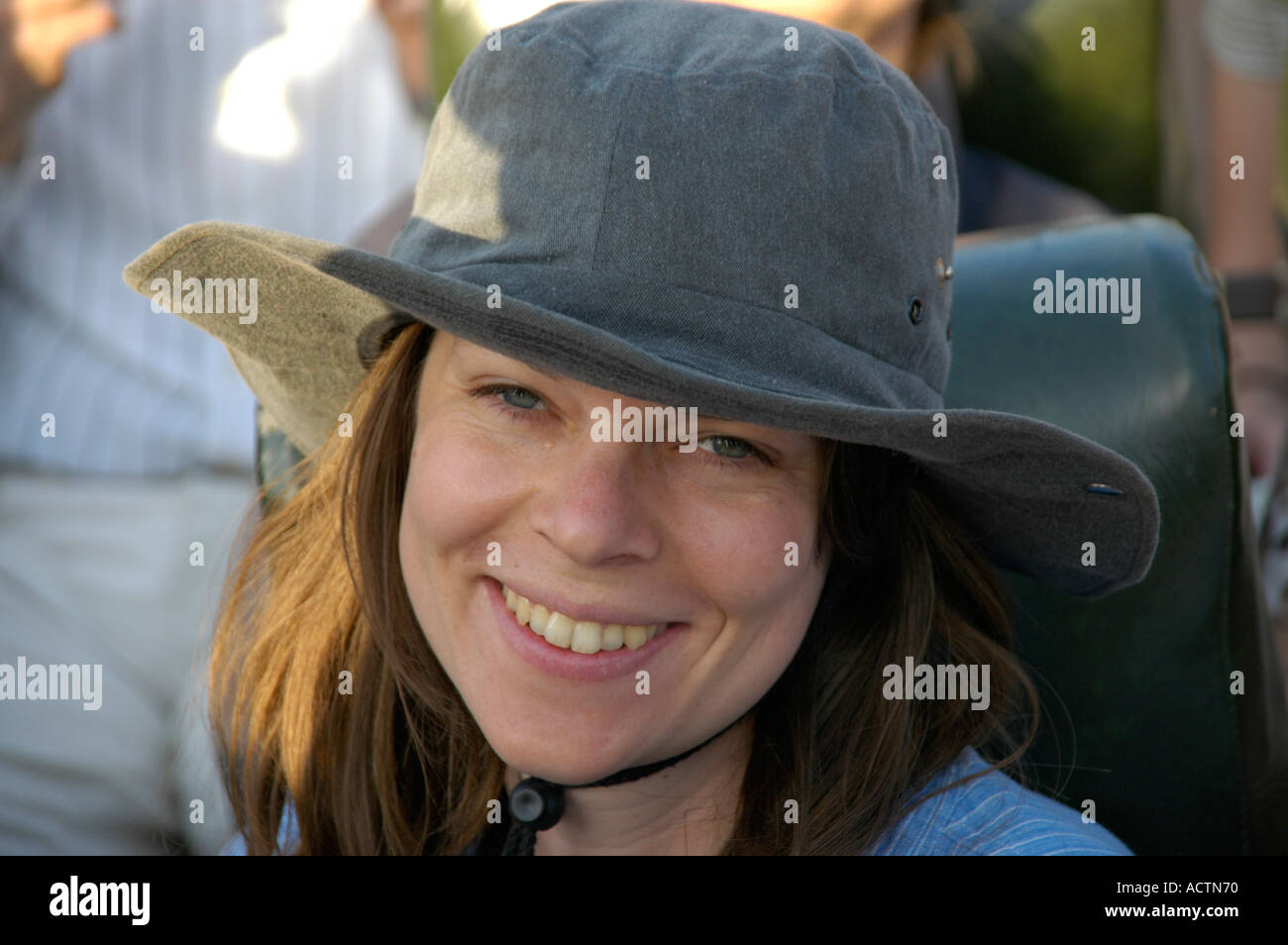 Lady hat hi-res stock photography and images - Alamy