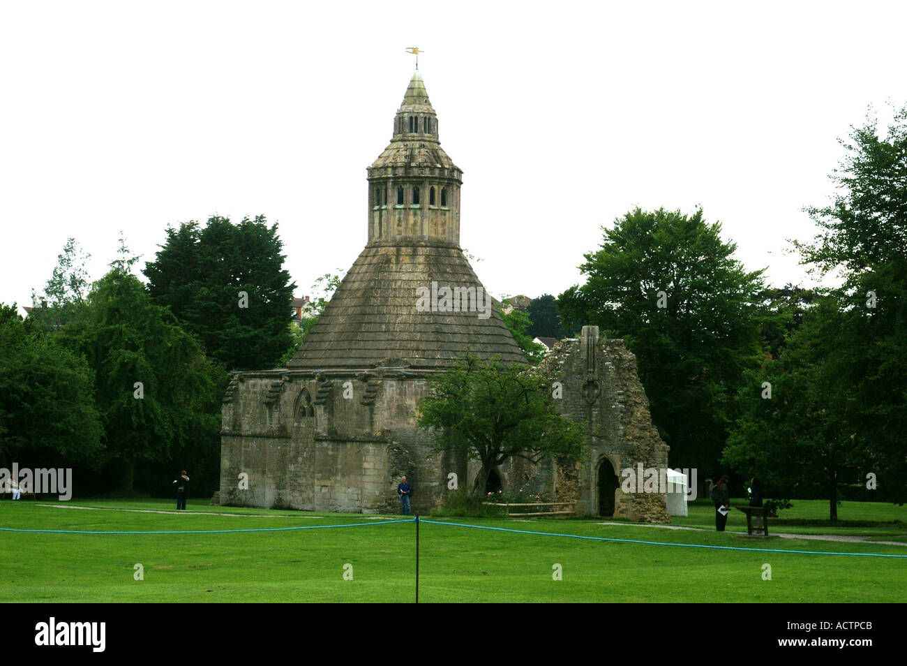 Glastonbury Abbey Somerset England Abbot s kitchen 14th Century ...