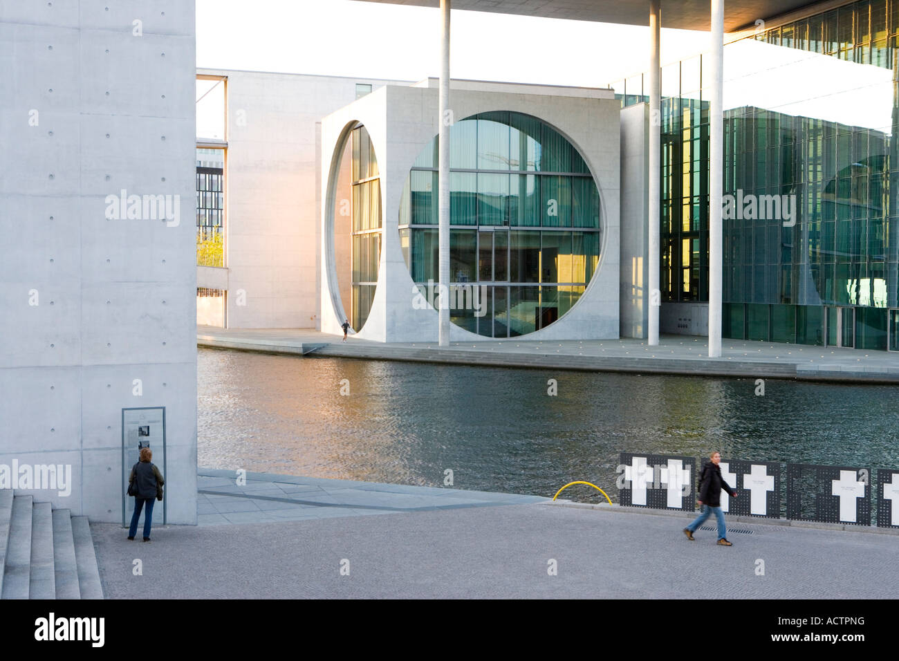 MARIE-ELISABETH-LUEDERS BUILDING, BERLIN GERMANY, EUROPE Stock Photo