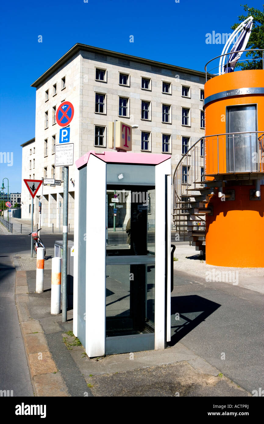 PHONE BOOTH, BERLIN, GERMANY Stock Photo Alamy
