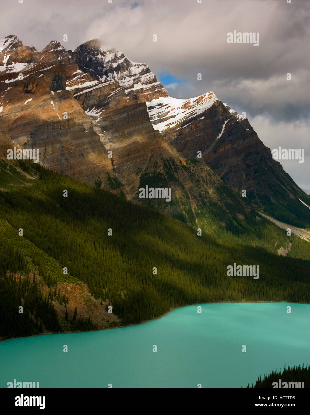 Peyto Lake, Banff National Park, Alberta Canada Stock Photo - Alamy