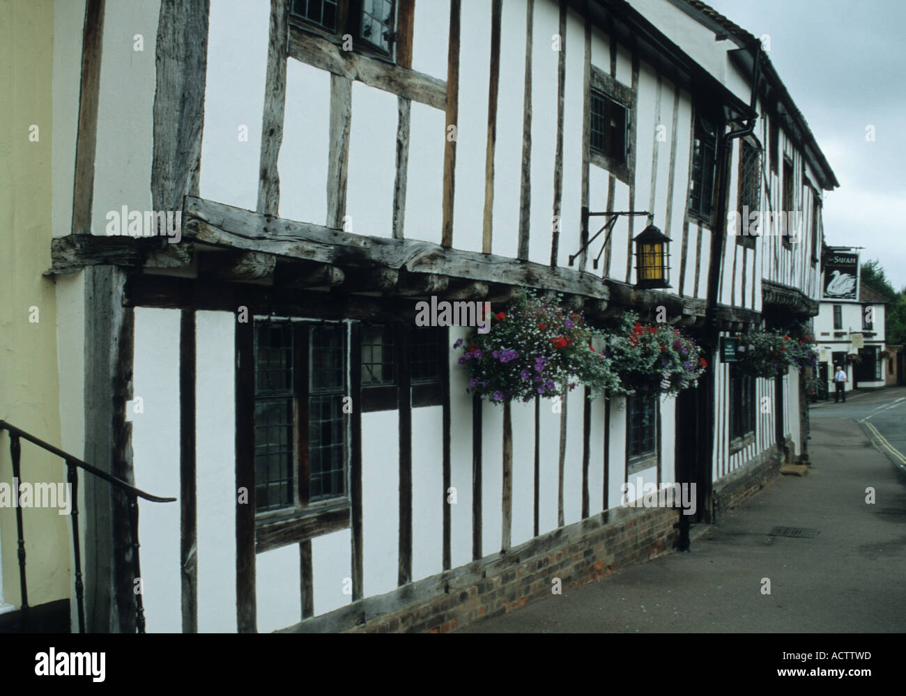 The Swan Hotel in The old English village of Lavenham in Suffolk Uk