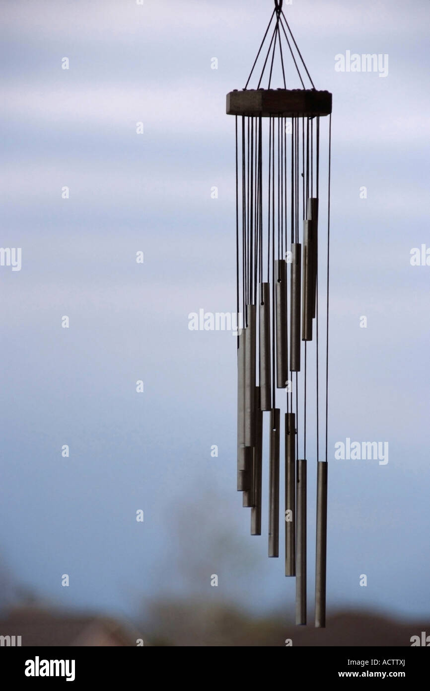 WIND CHIME Stock Photo