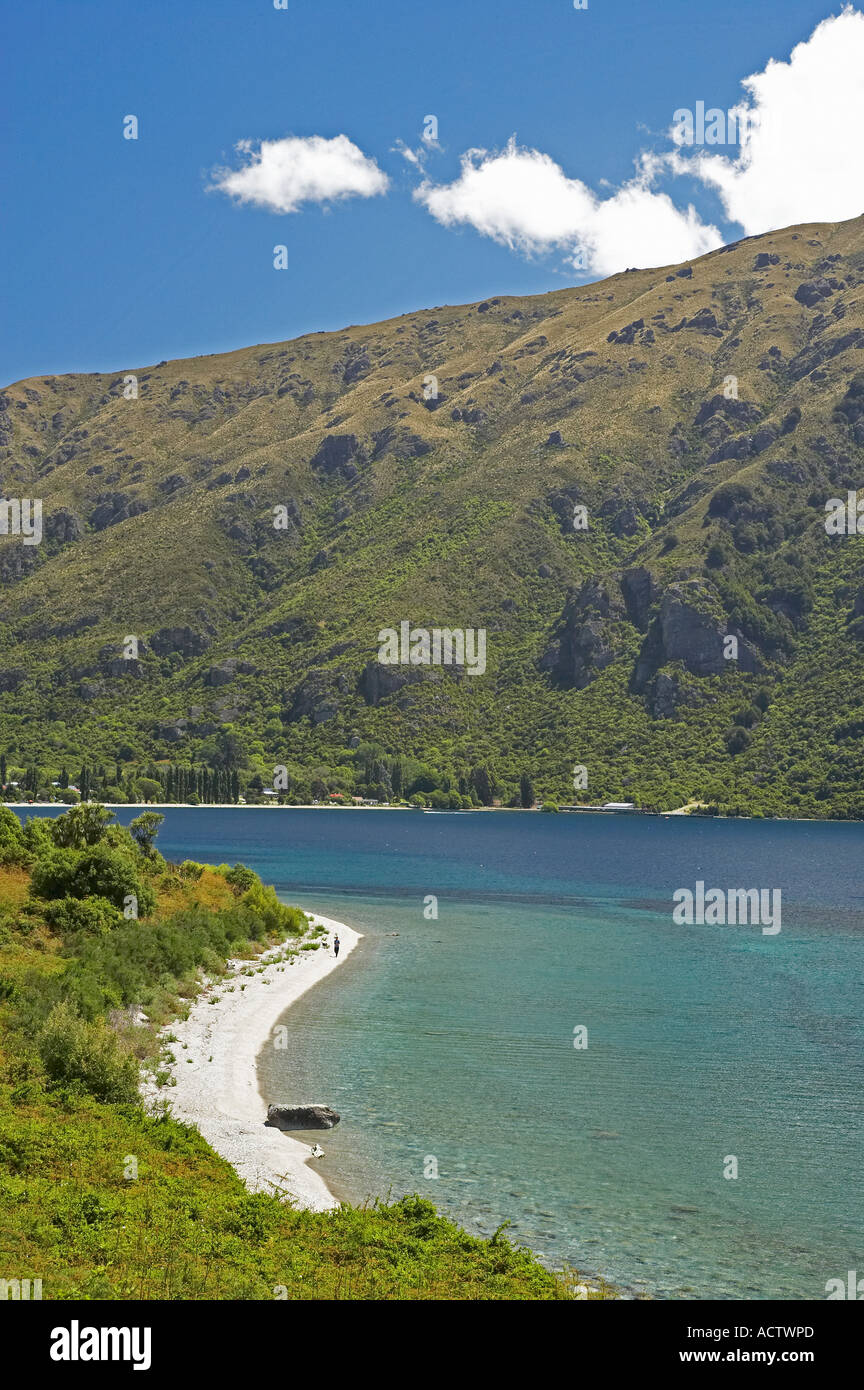 Lake Wakatipu at Kingston South Island New Zealand Stock Photo - Alamy