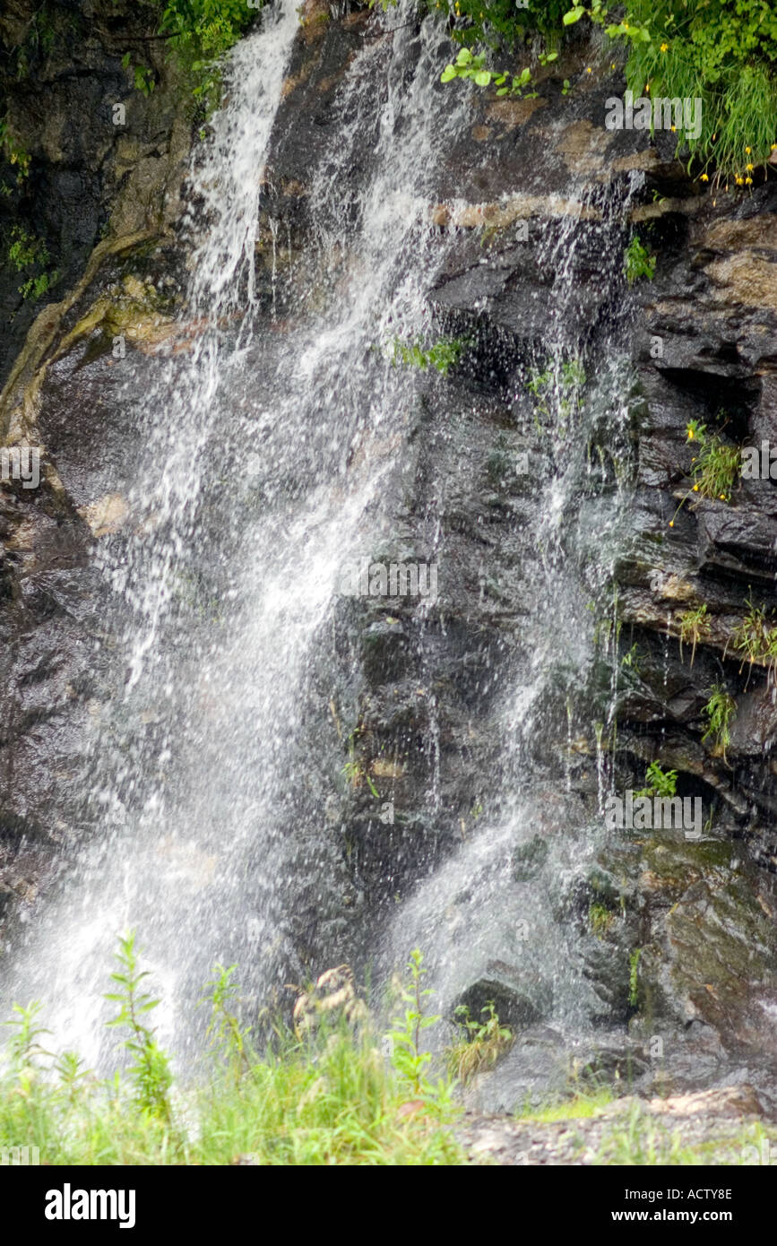 Bridal Veil Falls North Carolina Stock Photo Alamy