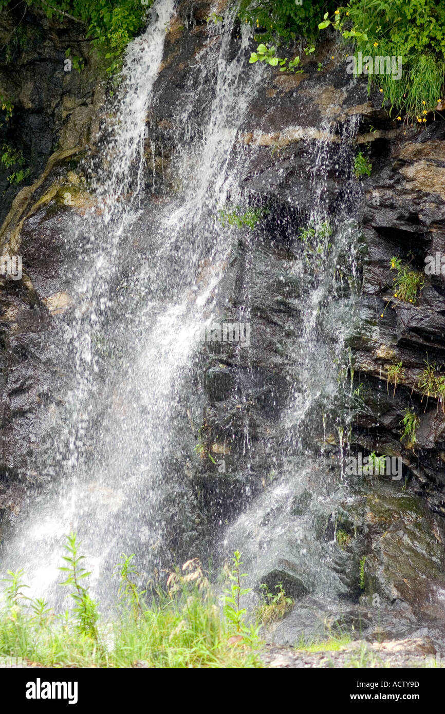 Bridal Veil Falls North Carolina Stock Photo Alamy