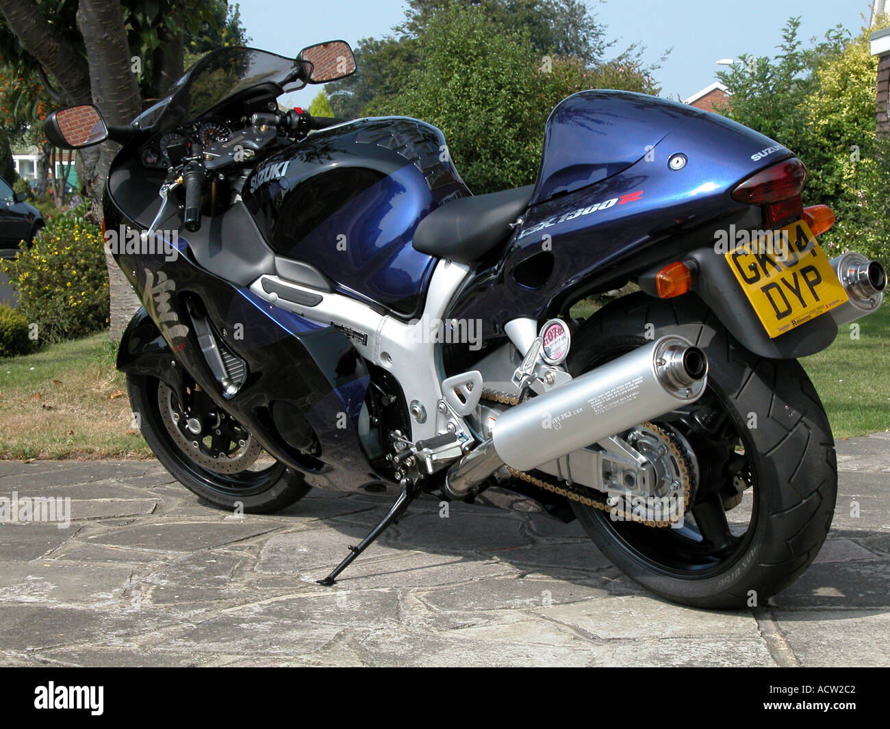 Suzuki GSX1300R Hayabusa Motorcycle Stock Photo