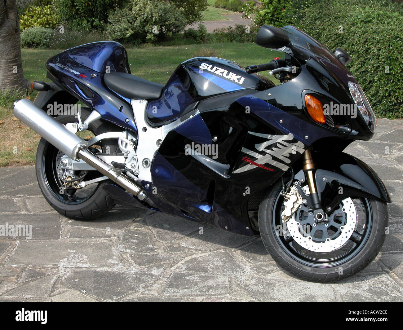 Suzuki GSX1300R Hayabusa Motorcycle Stock Photo