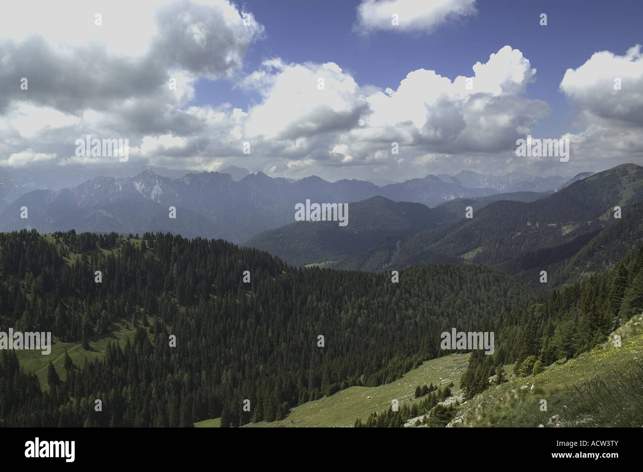 the alps landscape in Friuli Venezia Giulia, Italy Stock Photo - Alamy