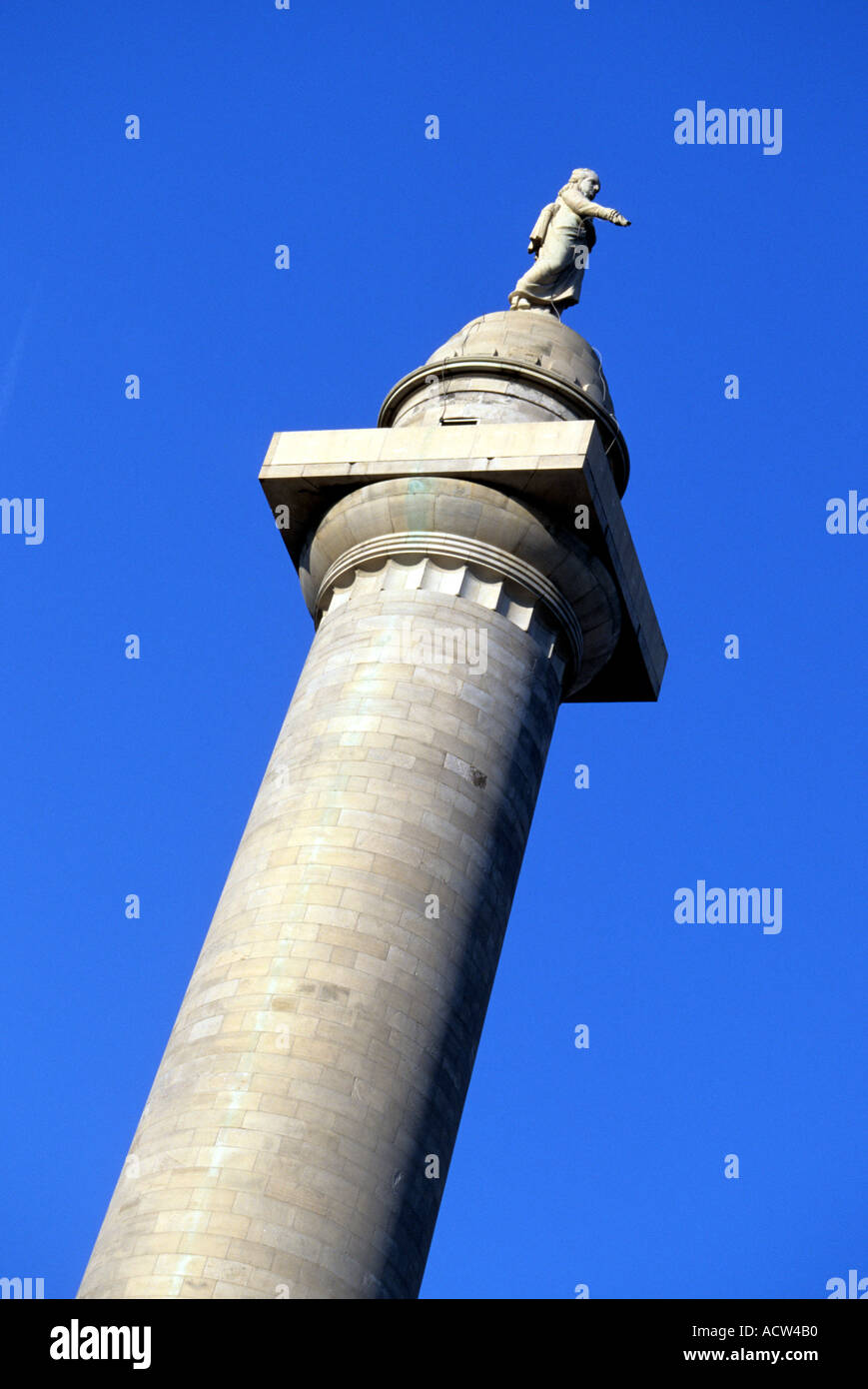 Washington Monument Baltimore Maryland Stock Photo Alamy