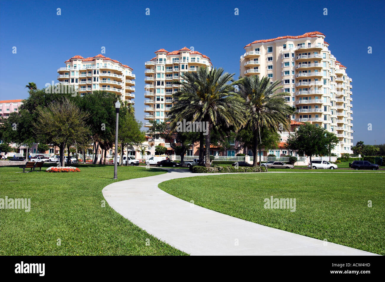 A condominium complex at the Renaissance Vinoy Resort and Golf Club in