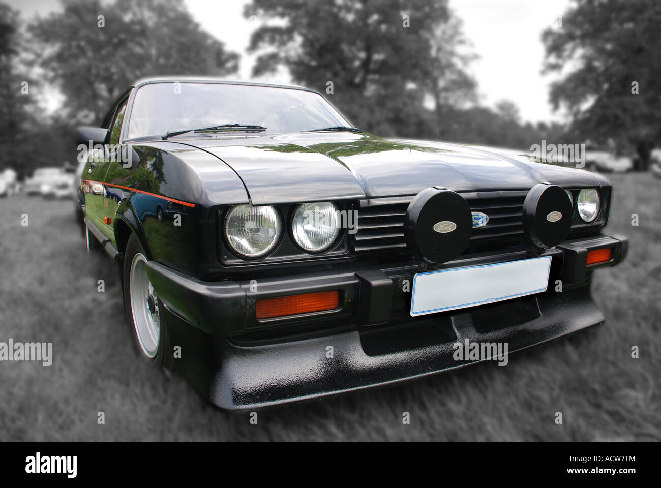 1980s Ford Capri injection special Stock Photo
