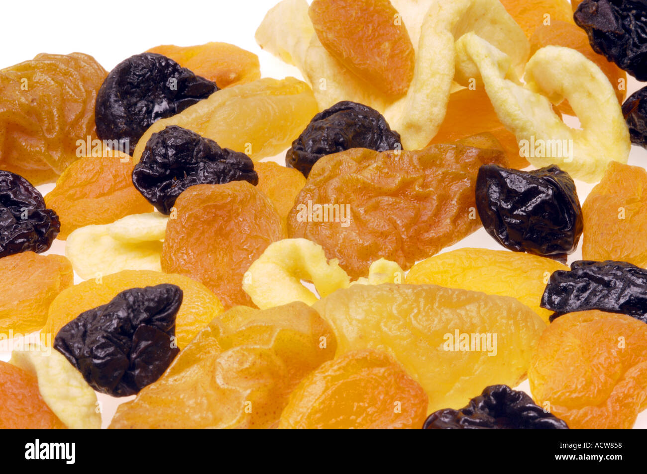 mixed mix of dried fruit fruits peaches apricots plums apples raisins