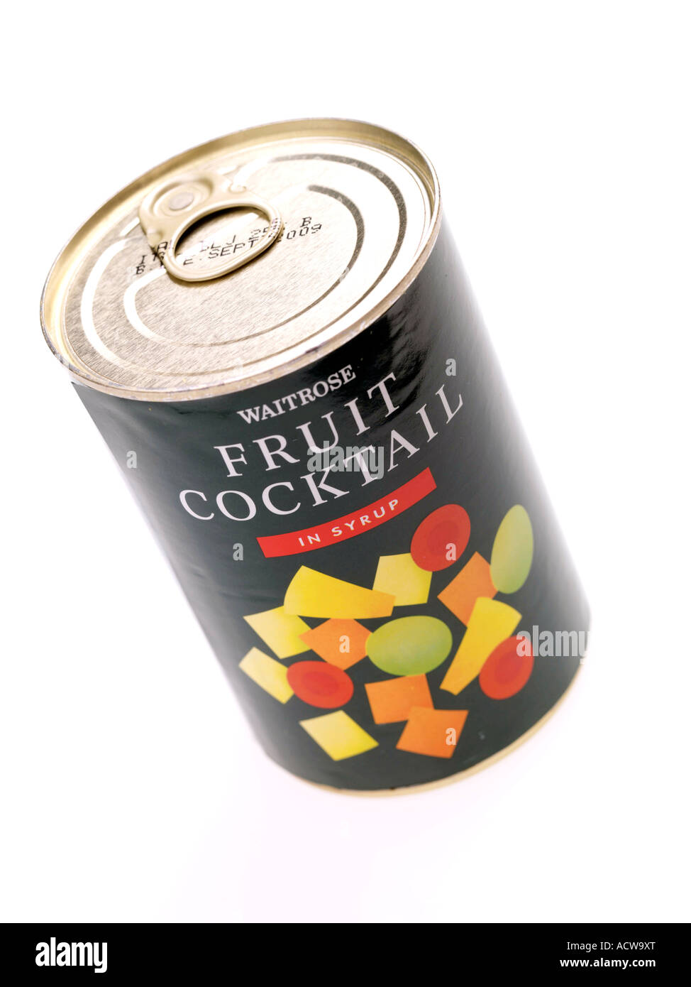 Fruit cocktail tin hi-res stock photography and images - Alamy