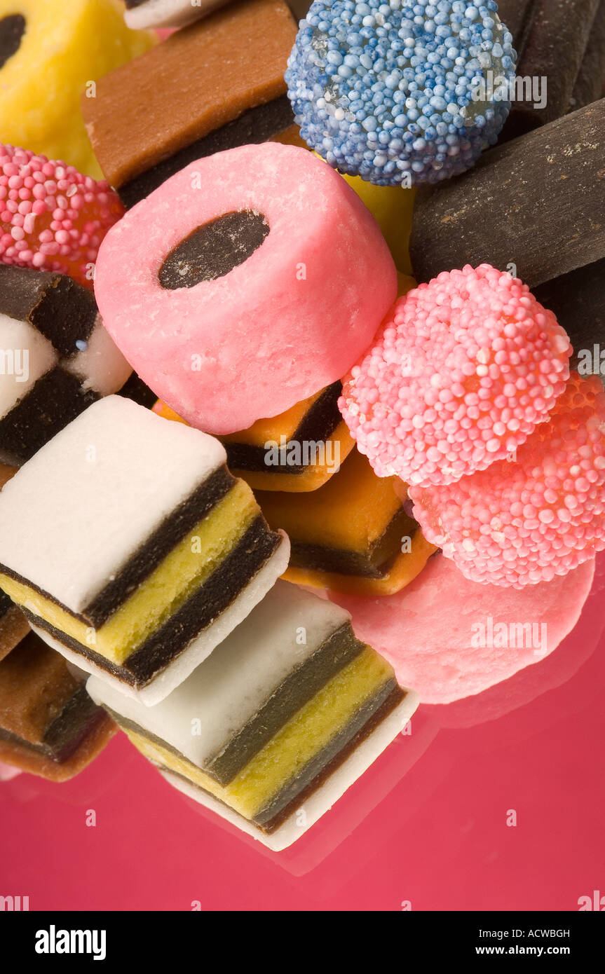 Liquorice allsorts licorice allsorts allsort hires stock photography