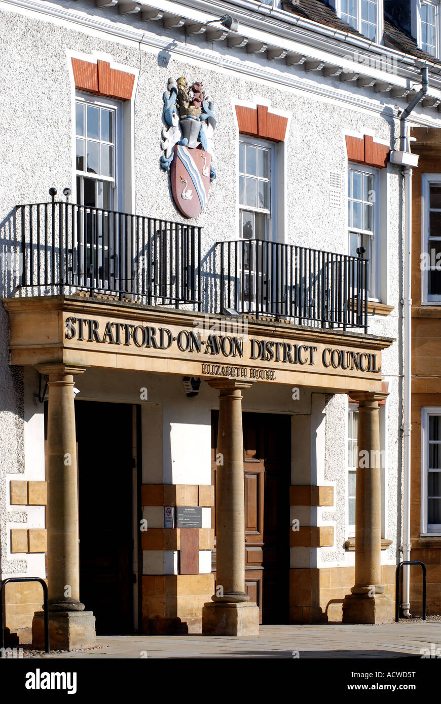 Stratford on avon district council offices elizabeth hires stock