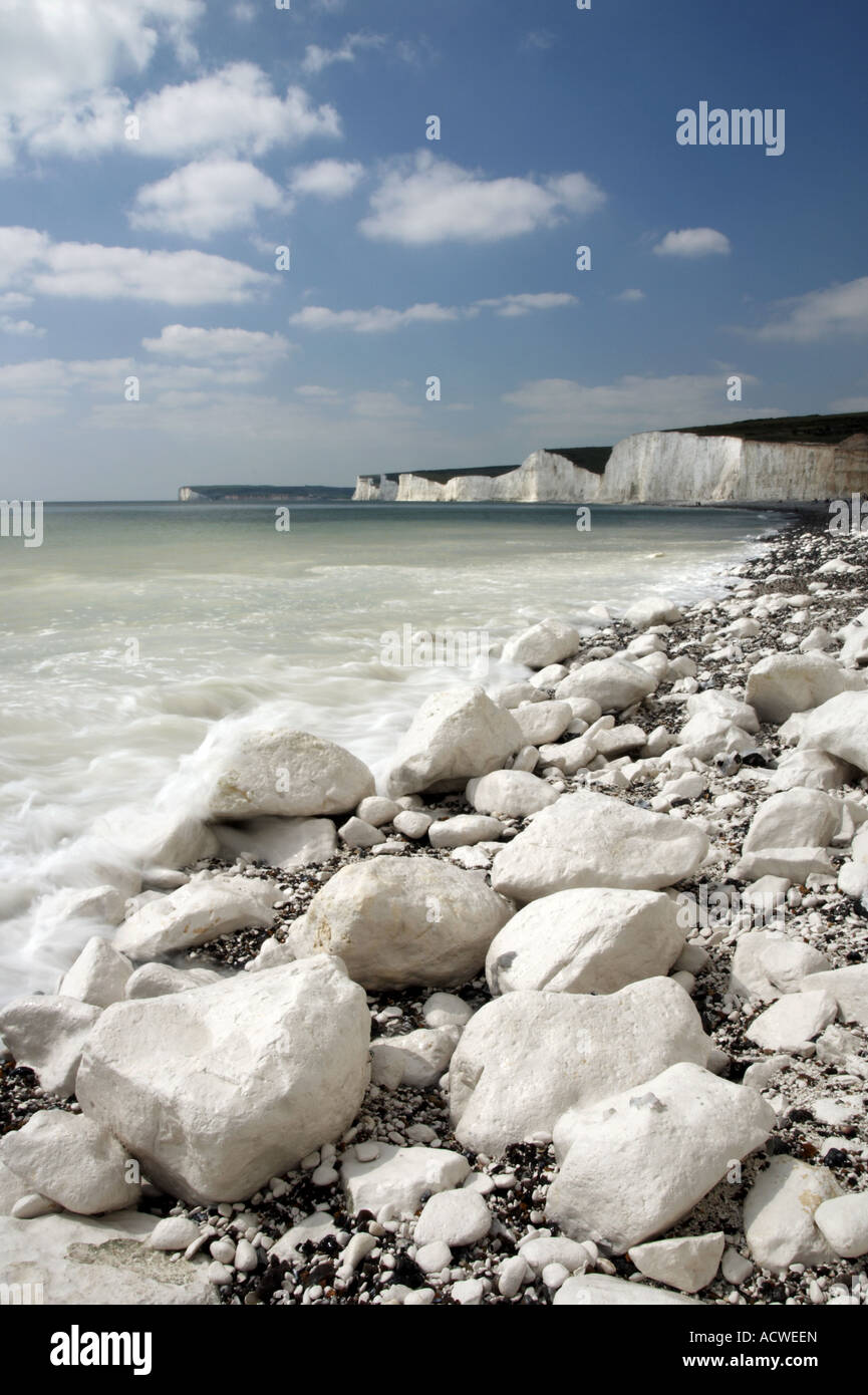 Birling Gap, Seven Sisters, Sussex, UK Stock Photo