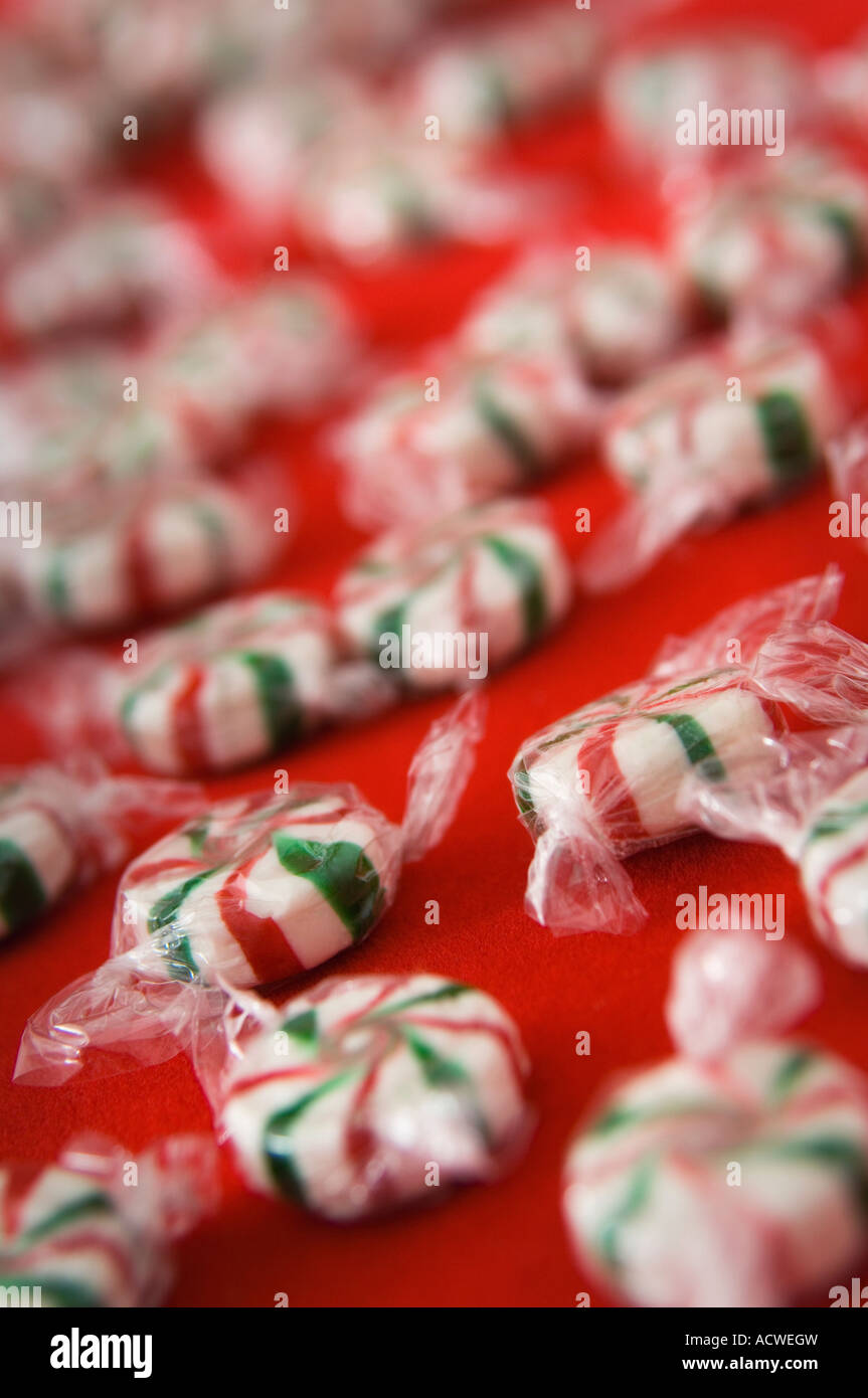 Peppermint candy pattern Stock Photo Alamy