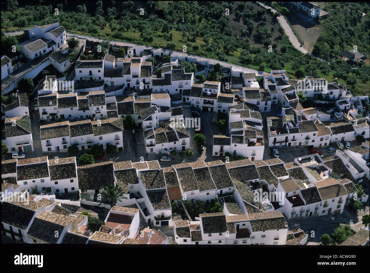 Zahara de la Sierra Andalusia Province Cádiz Spain Stock Photo - Alamy