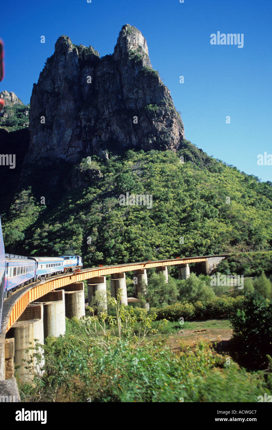 Copper Canyon train Sierra Tarahumara Sierra Madre Sinaloa Chihuahua