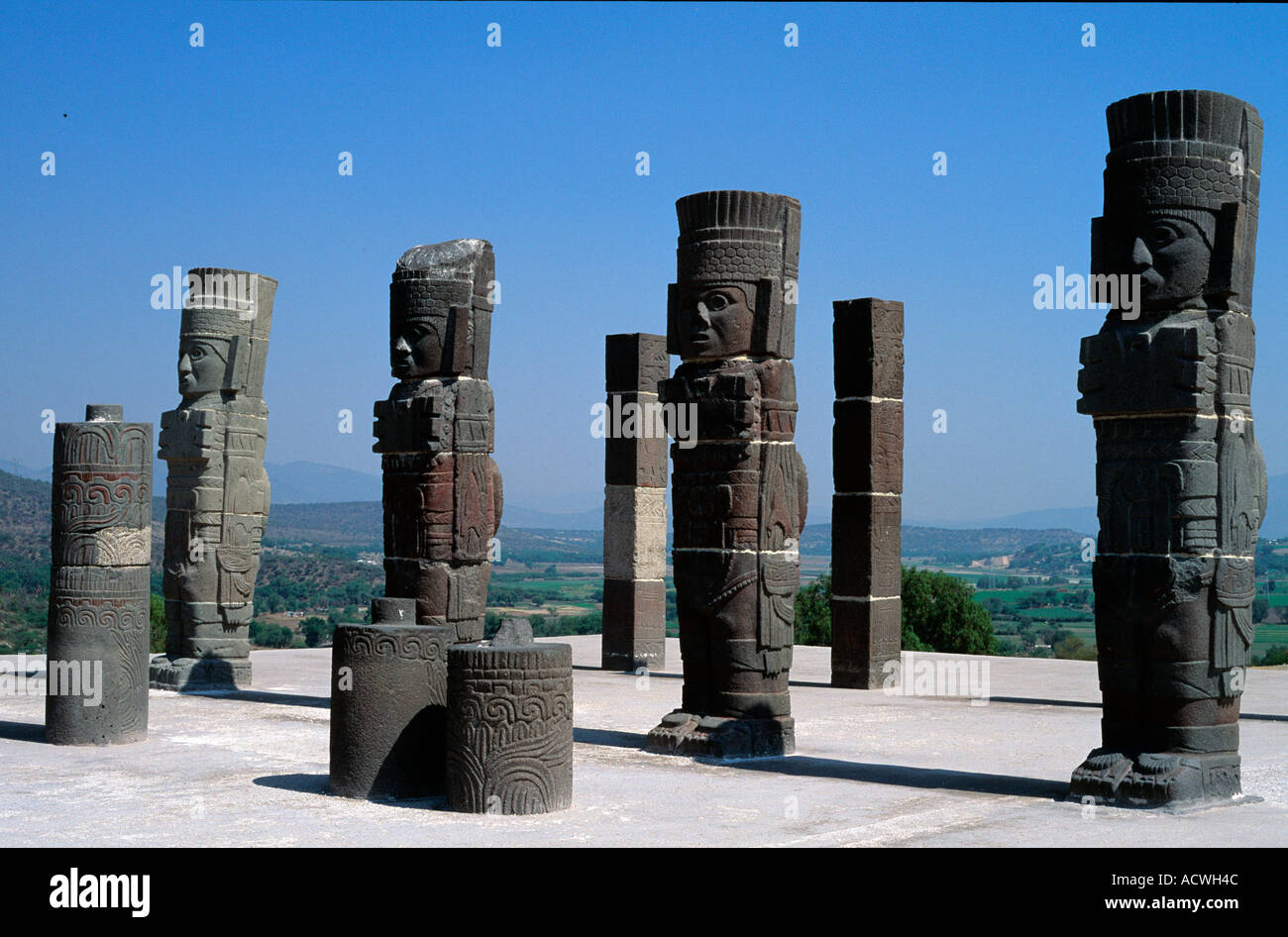 Mexico Hidalgo Tula de Allende Atlantes Stock Photo Alamy Mexico Hidalgo Tula de Allende Atlantes Stock Photo Alamy
