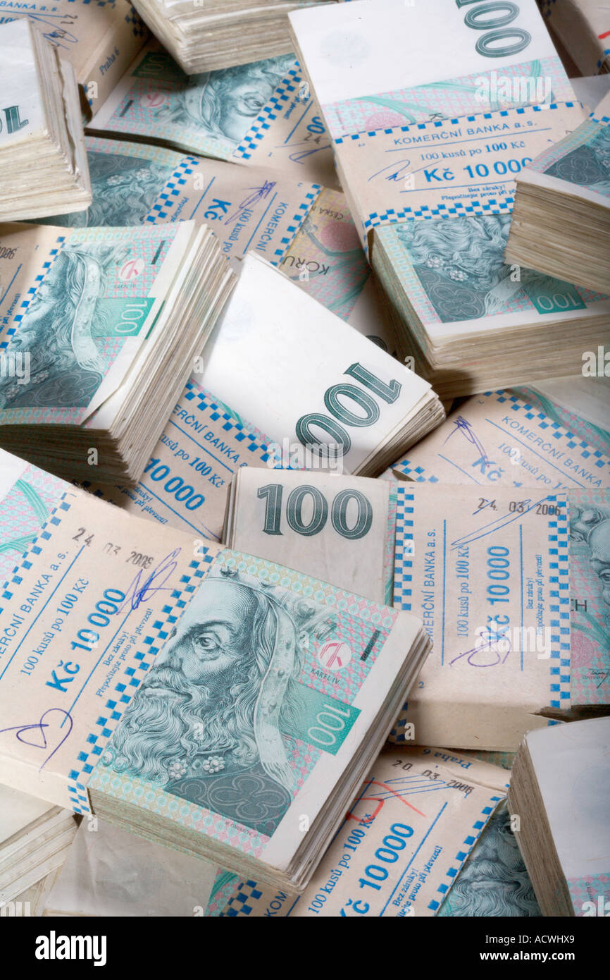 Currency koruna money note hi-res stock photography and images - Alamy