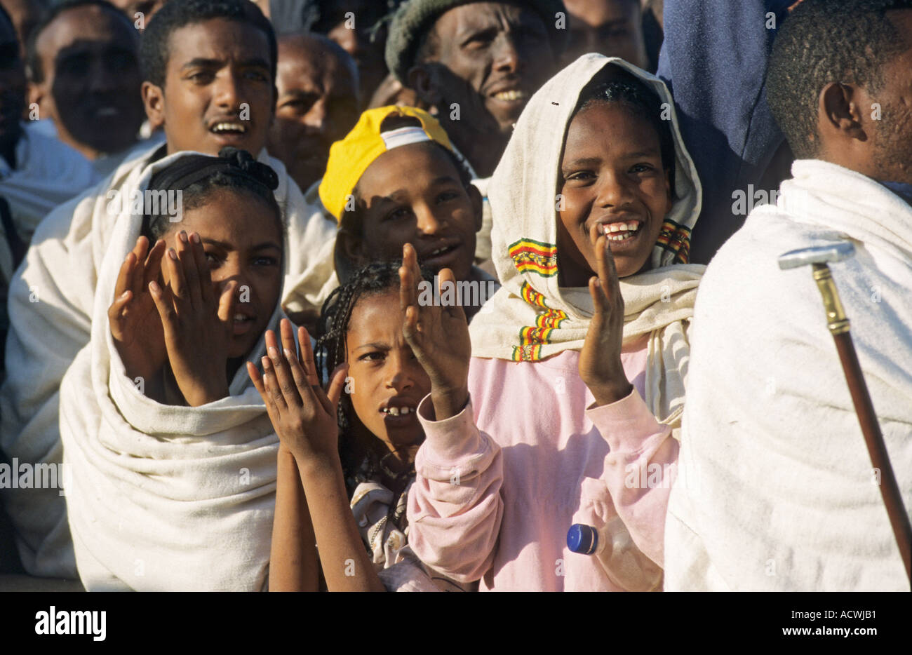 Timkat Festival in Lalibela Ethiopia Stock Photo - Alamy
