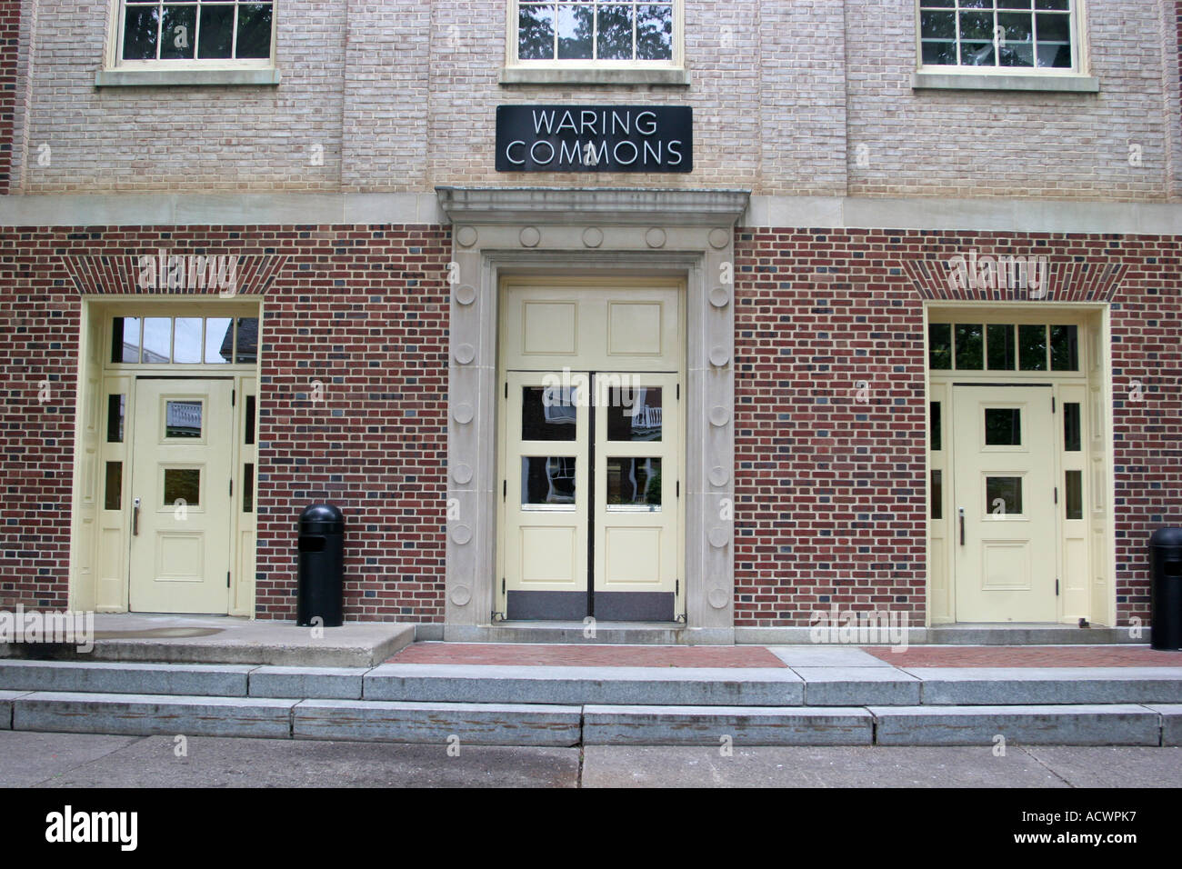 Waring Commons dining hall mailroom building for West Halls
