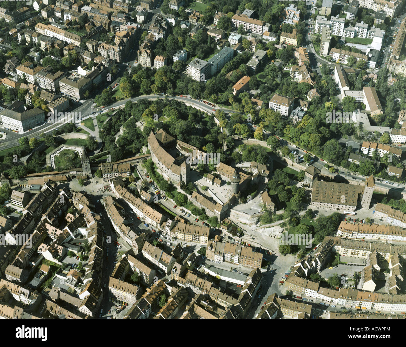 Nuremberg Castle, Nuernberg Castle, Germany, Bavaria, Middle Franconia ...