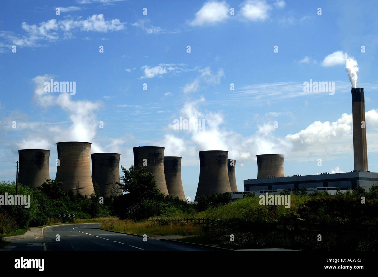 Eggborough power station Knottingley castleford Yorkshire England UK United Kingdom Europe Stock Photo