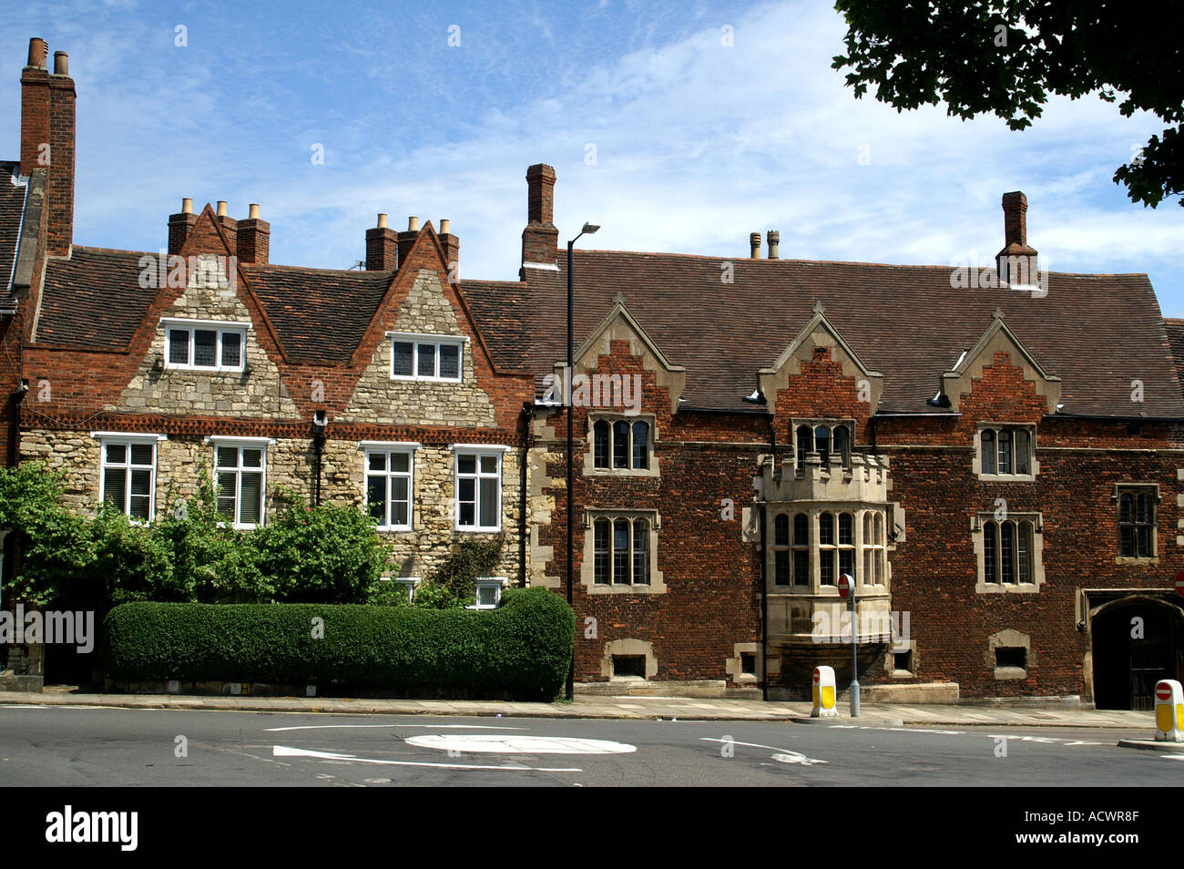 Minster yard Lincoln cathedral Lincolnshire England UK United Kingdom