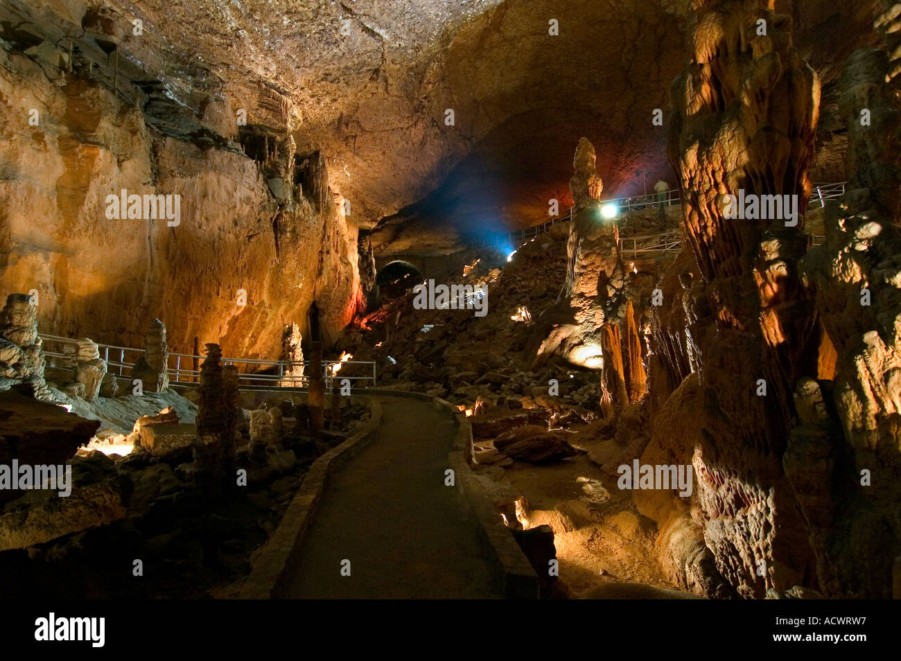 Blanchard Springs Caverns Mountain View Arkansas Cave Stock Photo Alamy