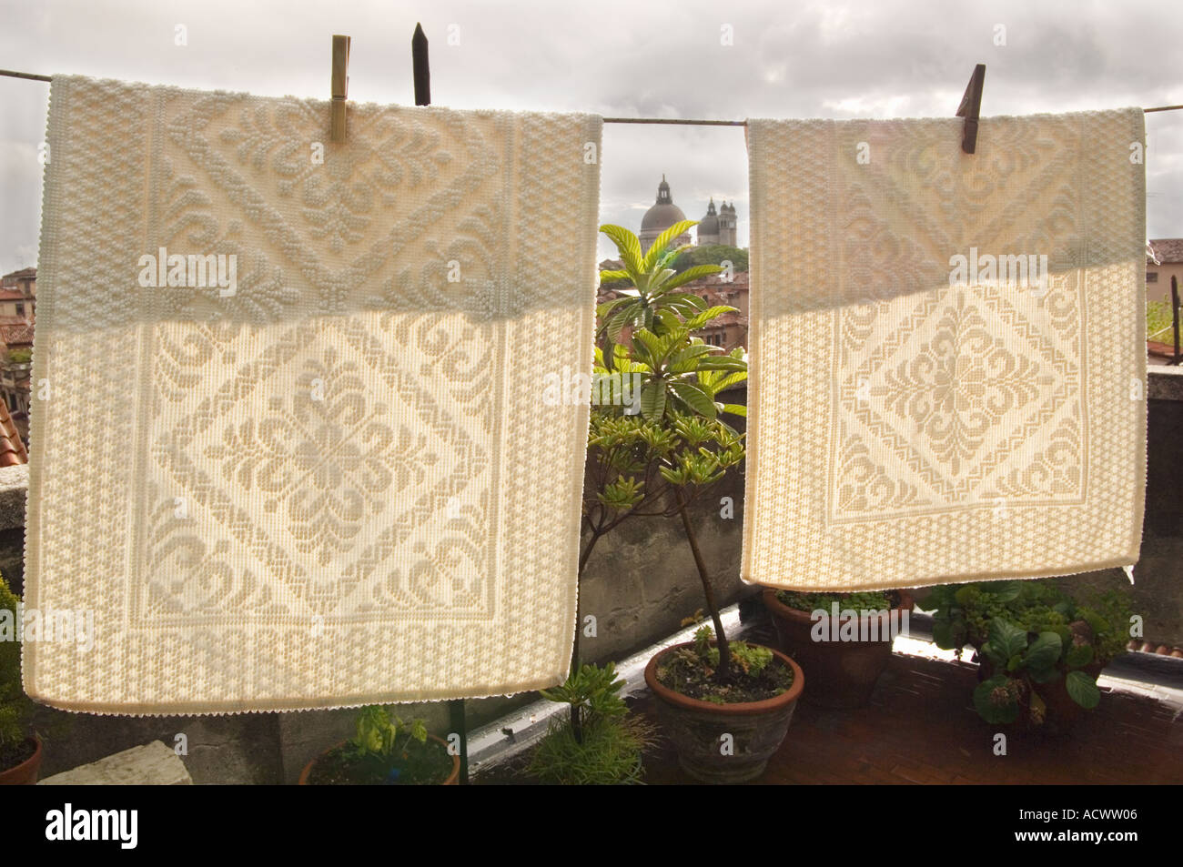 Hanging plants towers hi-res stock photography and images - Alamy